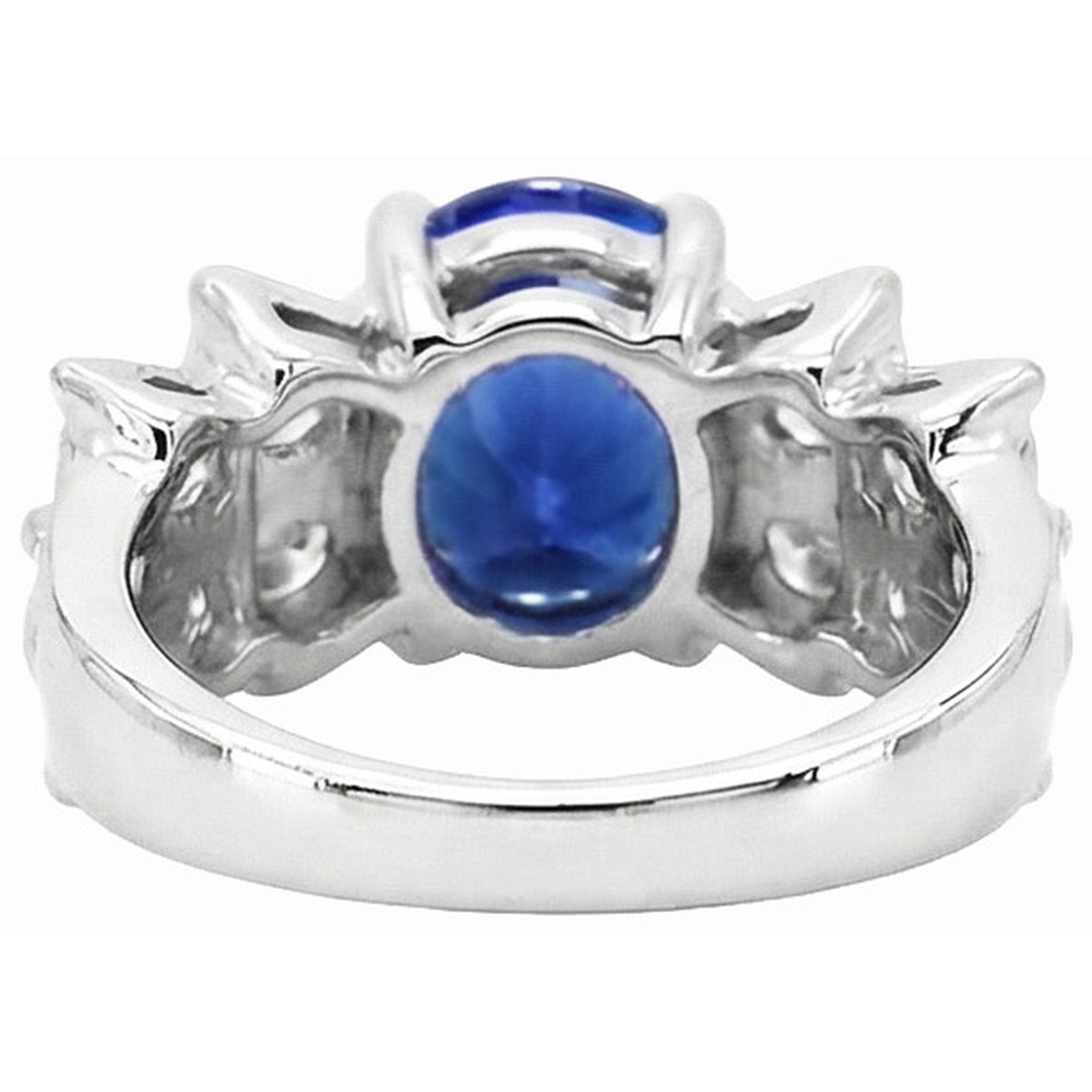vero round diamante 2.50carati fede eternity vista dall'alto