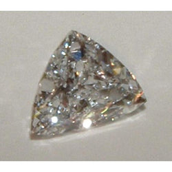 G Si Triangolo Sciolto Naturale Terra Estratto Diamante Scintillante Trilliant 1.25 Ct