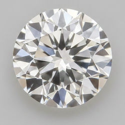 Diamante sciolto genuino F VS1 2 carati, rotondo naturale, estratto dalla terra, Vecchio Taglio Europeo