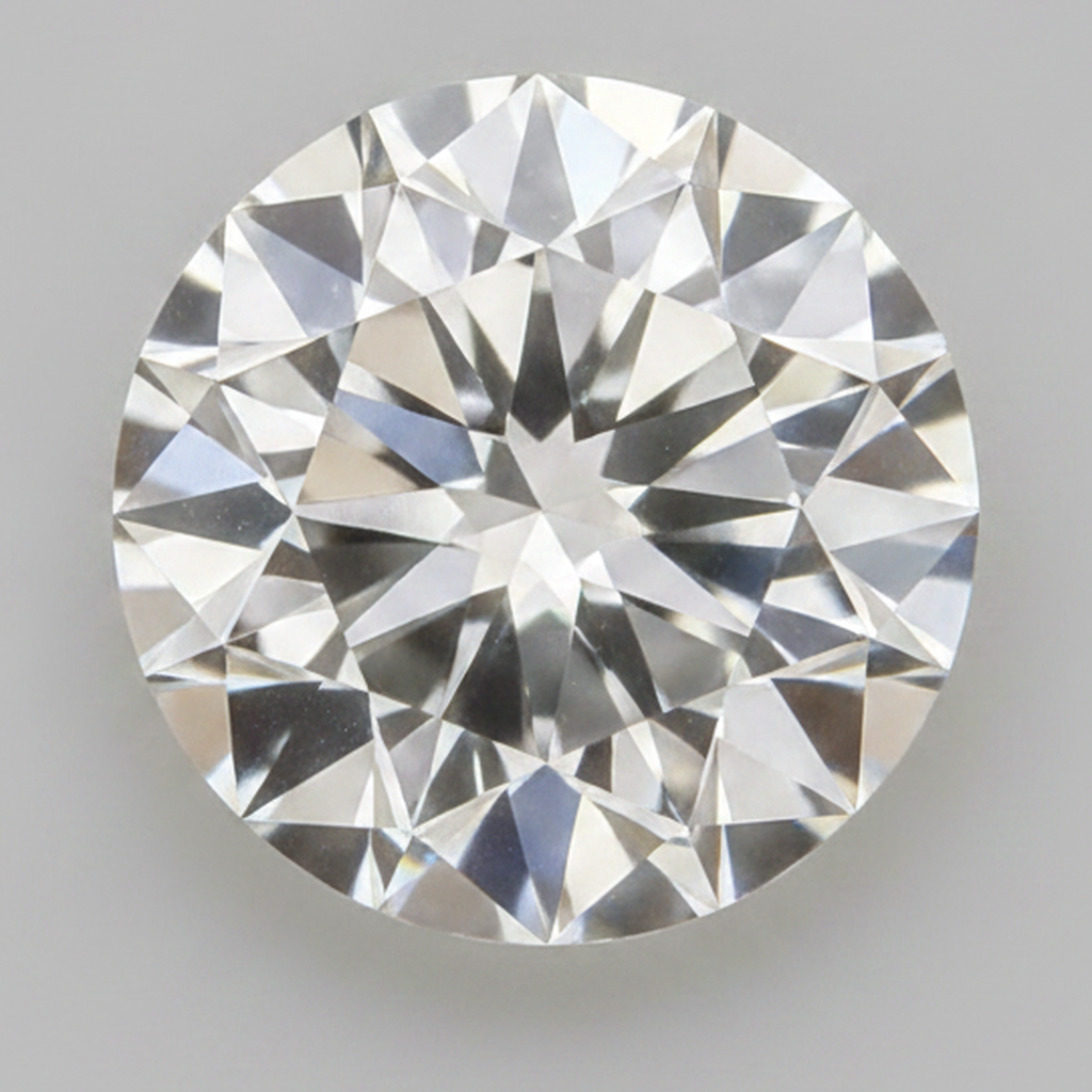 Diamante sciolto genuino F VS1 2 carati, rotondo naturale, estratto dalla terra, Vecchio Taglio Europeo