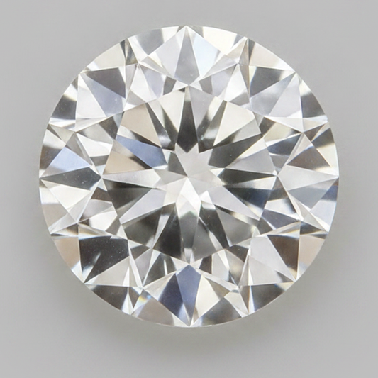 Diamante sciolto genuino F VS1 2 carati, rotondo naturale, estratto dalla terra, Vecchio Taglio Europeo