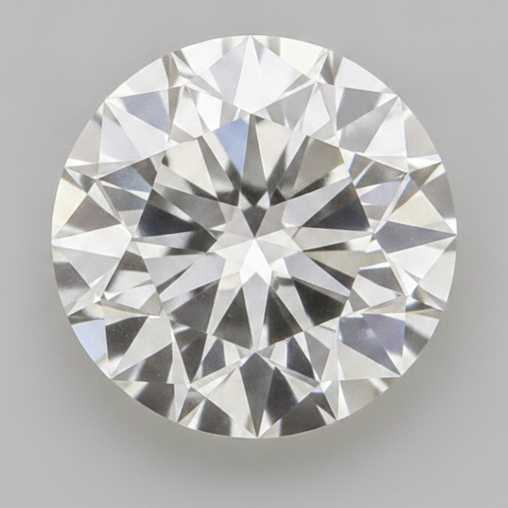 Diamante sciolto genuino F VS1 2 carati, rotondo naturale, estratto dalla terra, Vecchio Taglio Europeo