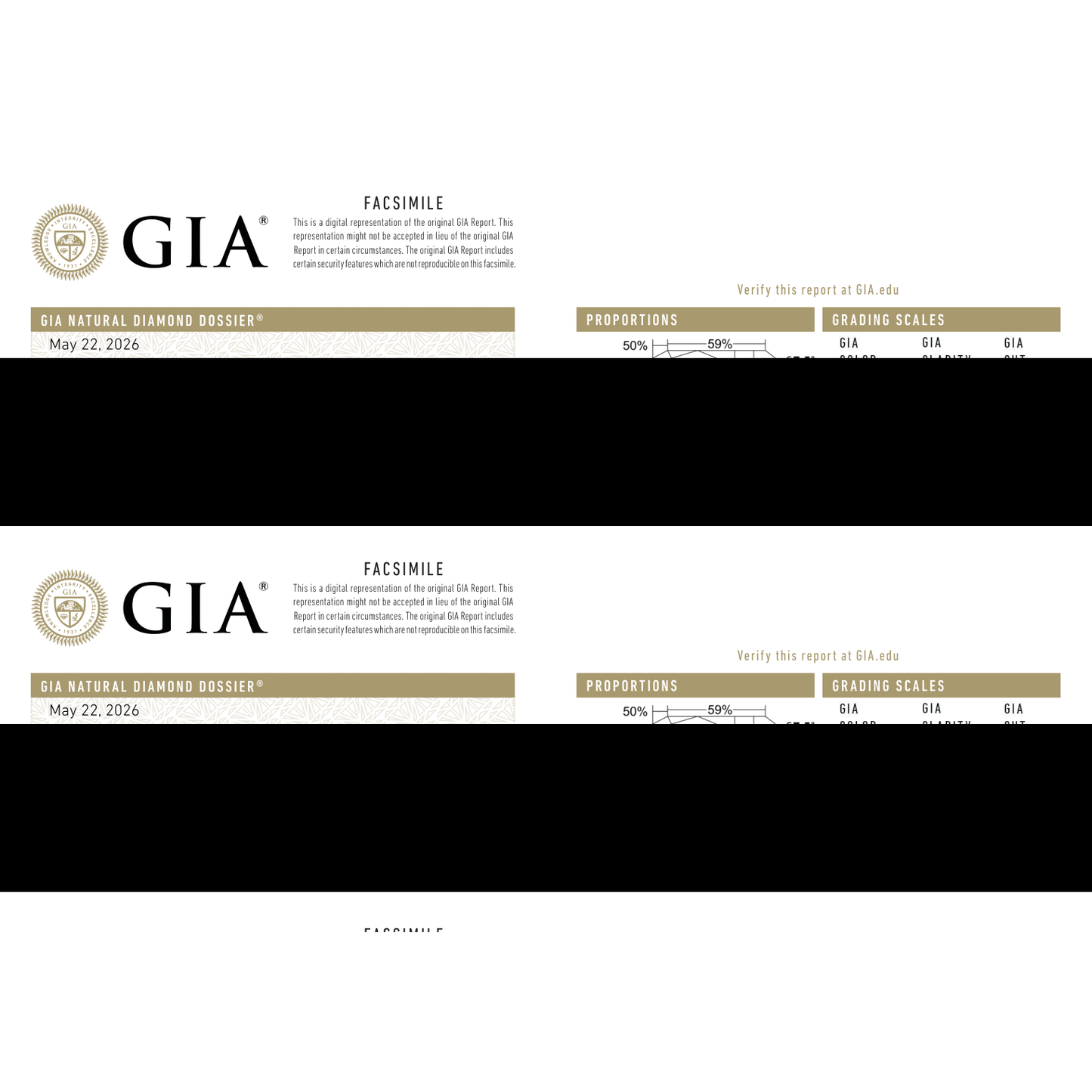 GIA Certificate