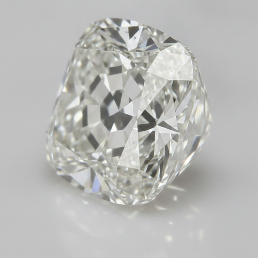 Diamante Naturale Sciolto Taglio Cuscino Old Mine Autentico 4 Carati H VS1