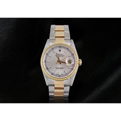impostazione rapida orologio Rolex oyster cinturino senza fori Datejust Rolex bicolore impostazione rapida