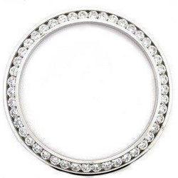 Vero Diamante Lunetta per Rolex Datejust 26mm Donna Orologio 1,5 carati – Acciaio Inossidabile