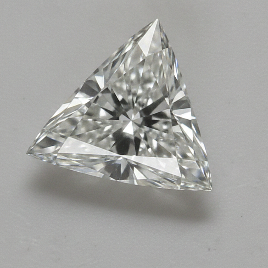 Diamante sciolto naturale taglio Trillion da 10 carati, estratto dalla terra, F VS1 naturale
