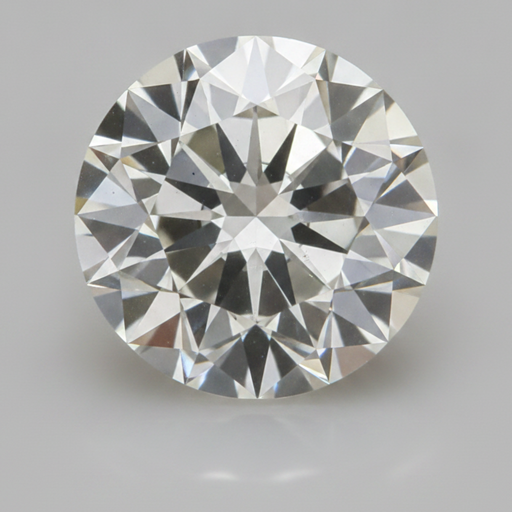 Diamante sciolto naturale naturale F VS1 Vecchio Taglio Europeo 2,5 carati rotondo estratto dalla terra
