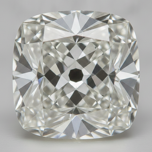 Diamante Naturale Sciolto Vecchio Minatore Taglio Cuscino 6 Carati F VS1