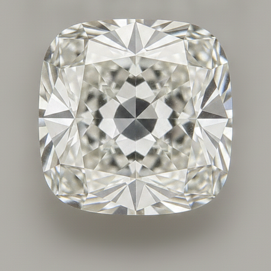 Diamante Sciolto Taglio Cuscino Vecchio Minatore G VS1 7 Carati Genuino Naturale