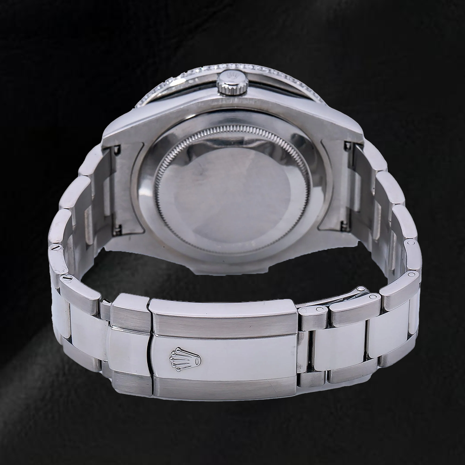Orologio Rolex Datejust 41 mm 116300 Quadrante con Diamanti e Numeri Romani Rossi Lunetta con Diamanti