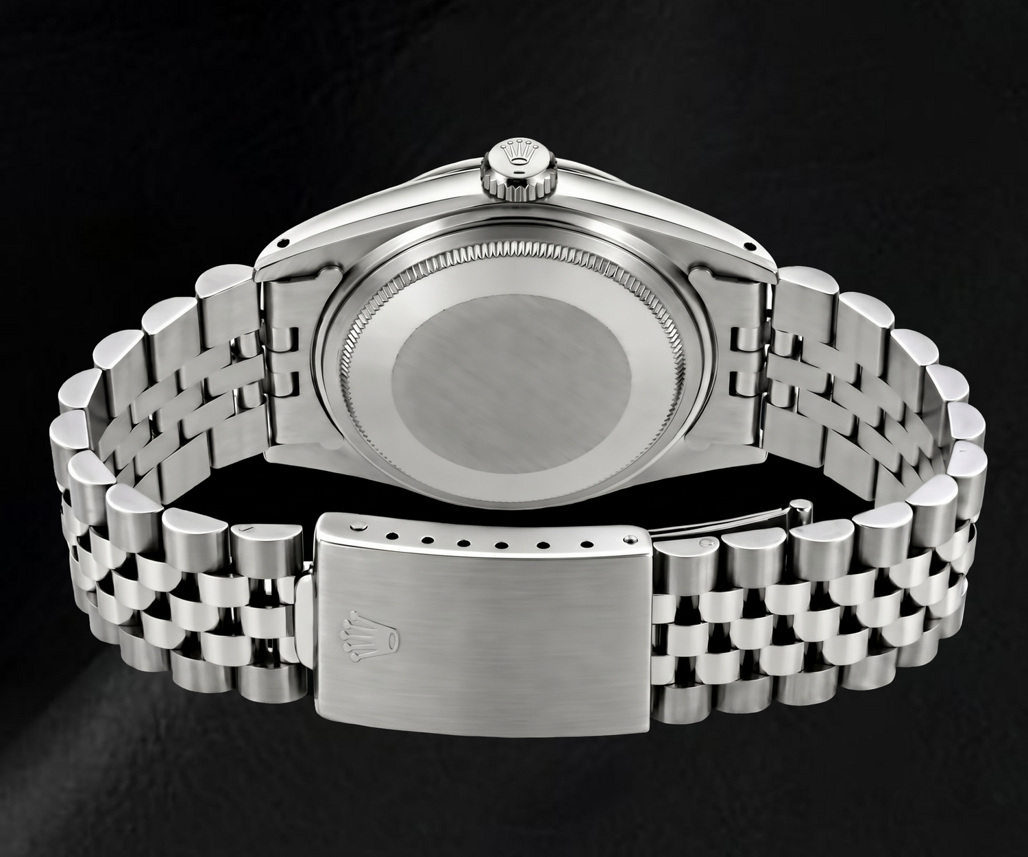 Orologio Rolex Datejust 6916 26 mm in Acciaio Inossidabile con Quadrante Jubilee Argento con Diamanti