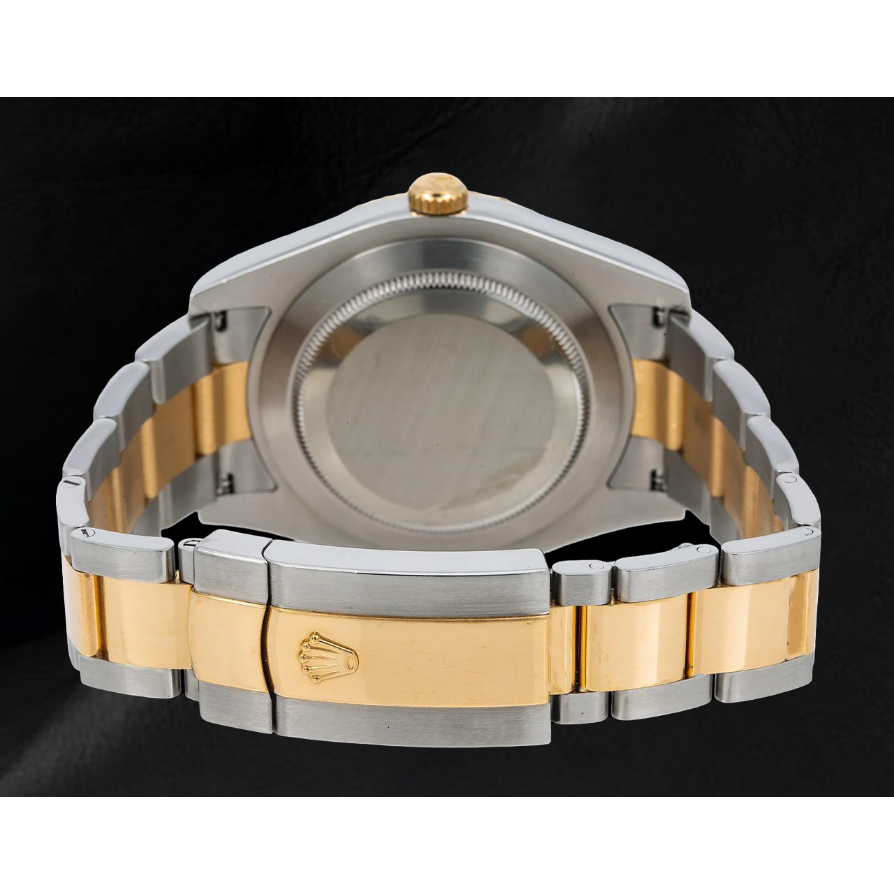 Orologio Rolex Datejust II 116333 41 mm Bicolore Quadrante con Diamanti Blu e Numeri Romani