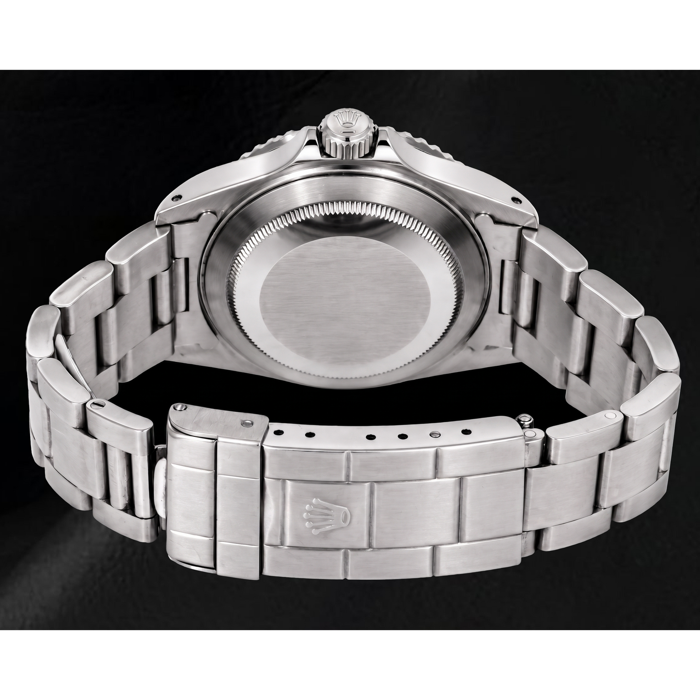 Orologio Rolex Submariner 14060 da 40 mm in Acciaio Inossidabile con Quadrante Nero Luminescente