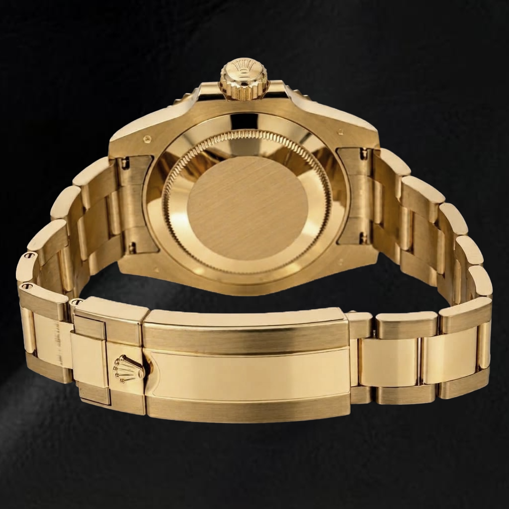 Orologio Rolex Submariner Data 40 mm 116618LN Quadrante Nero Lunetta in Ceramica Nera