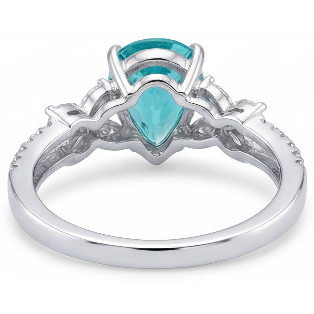 Elegante Anello con Gemma 2 carati – vista alternativa