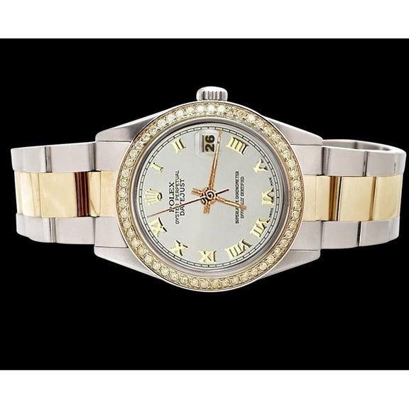perpetuo Datejust ostrica acciaio inossidabile 