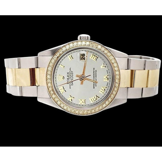 perpetuo Datejust ostrica acciaio inossidabile 