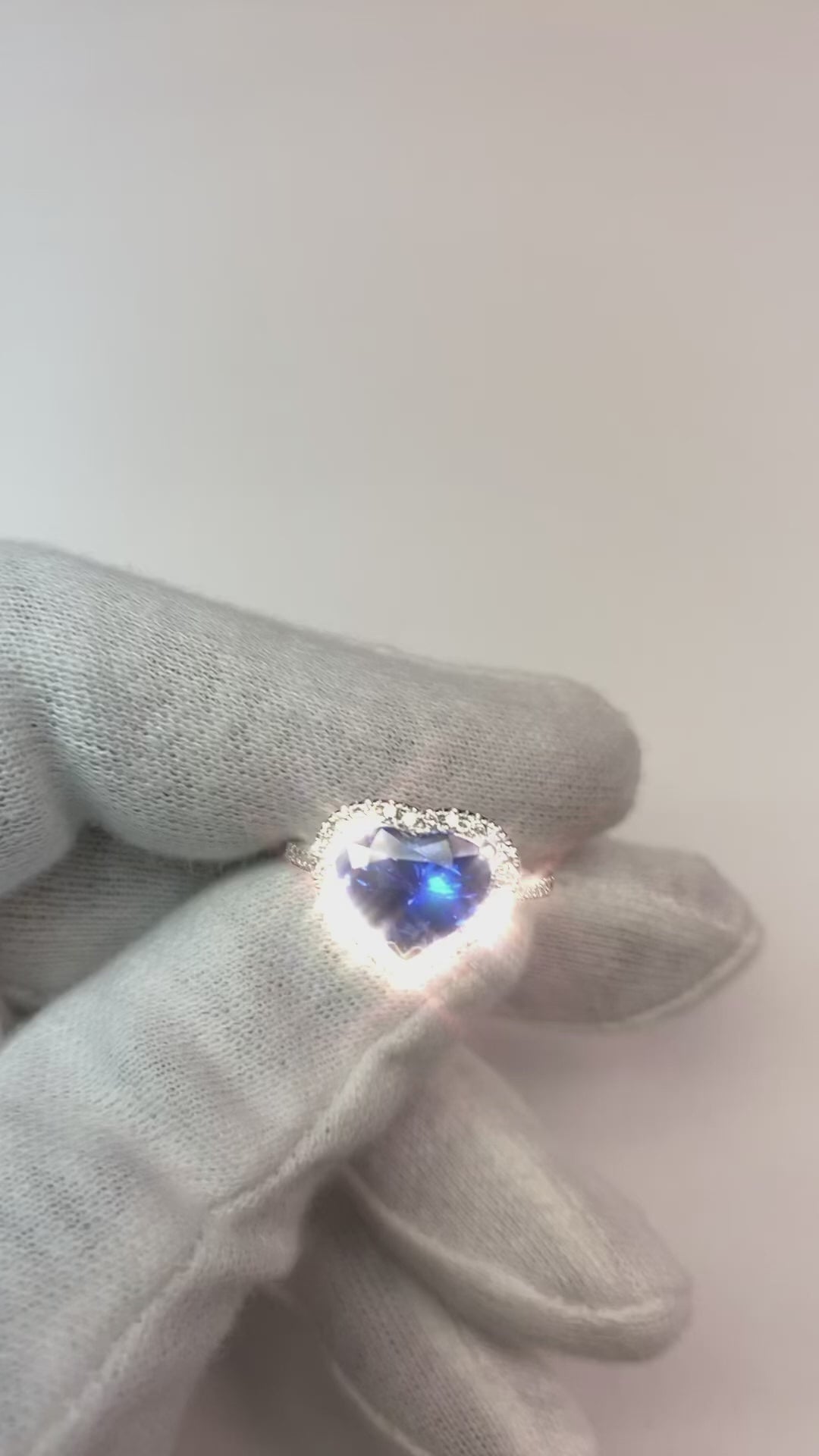 Ceylon Sapphire Anello di fidanzamento Gioielli