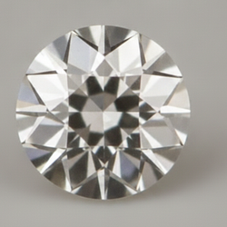 Diamante Naturale Rotondo Sciolto estratto dalla terra G VS1 Vecchio Taglio Europeo 7 Carati