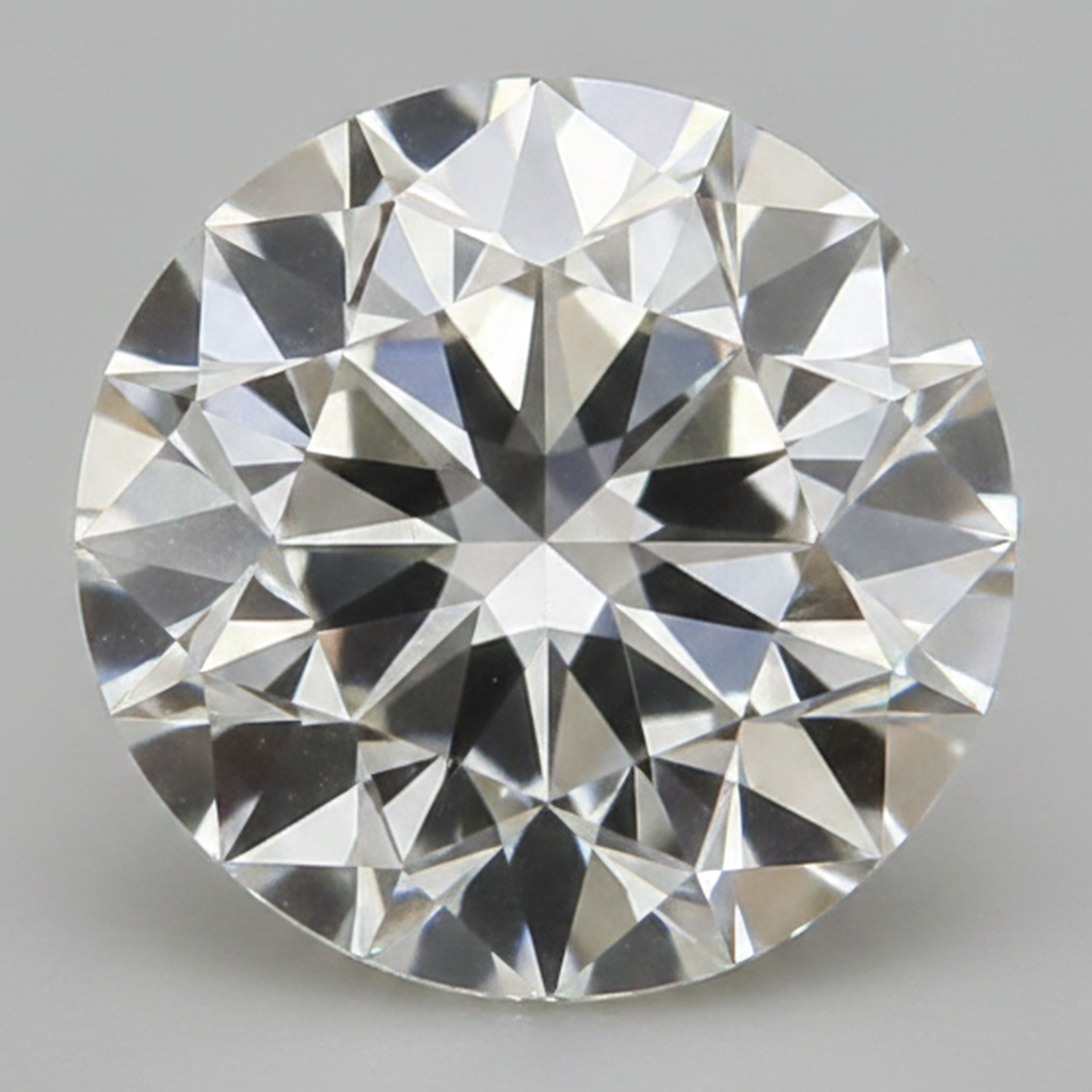 Diamante Naturale Sciolto Real F VS1 Taglio Rotondo Vecchio Taglio Europeo Antico 3 Carati