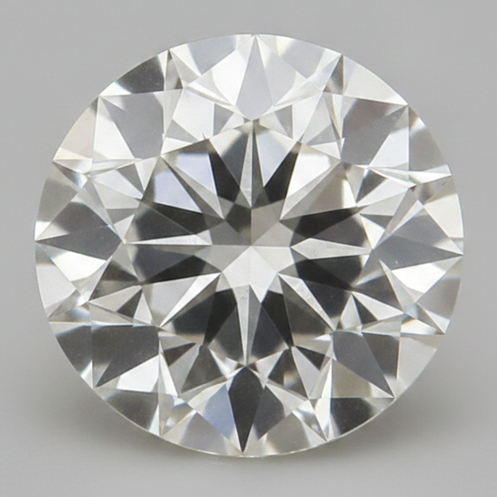 Diamante Naturale Sciolto Real F VS1 Taglio Rotondo Vecchio Taglio Europeo Antico 3 Carati