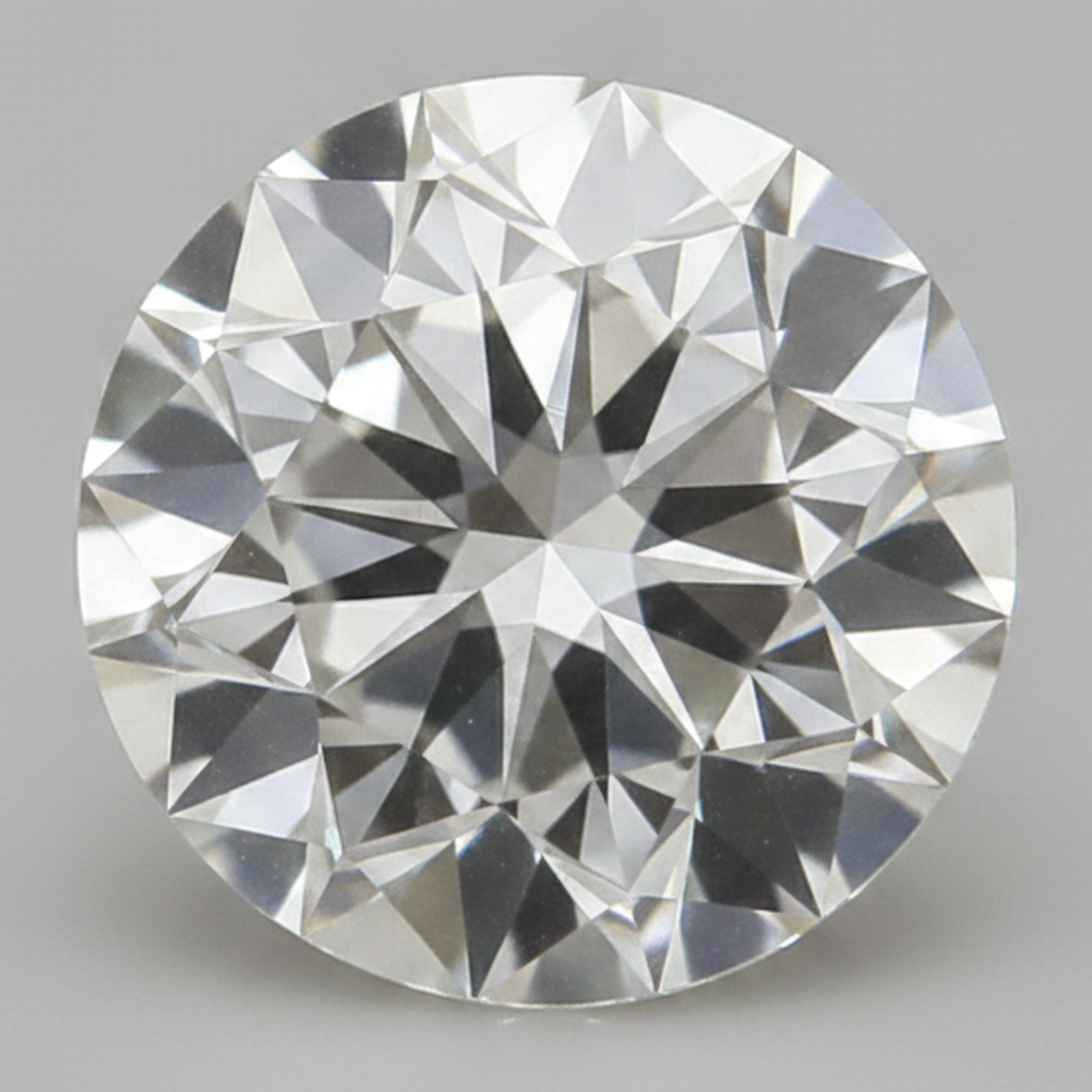 Diamante Naturale Sciolto Real F VS1 Taglio Rotondo Vecchio Taglio Europeo Antico 3 Carati