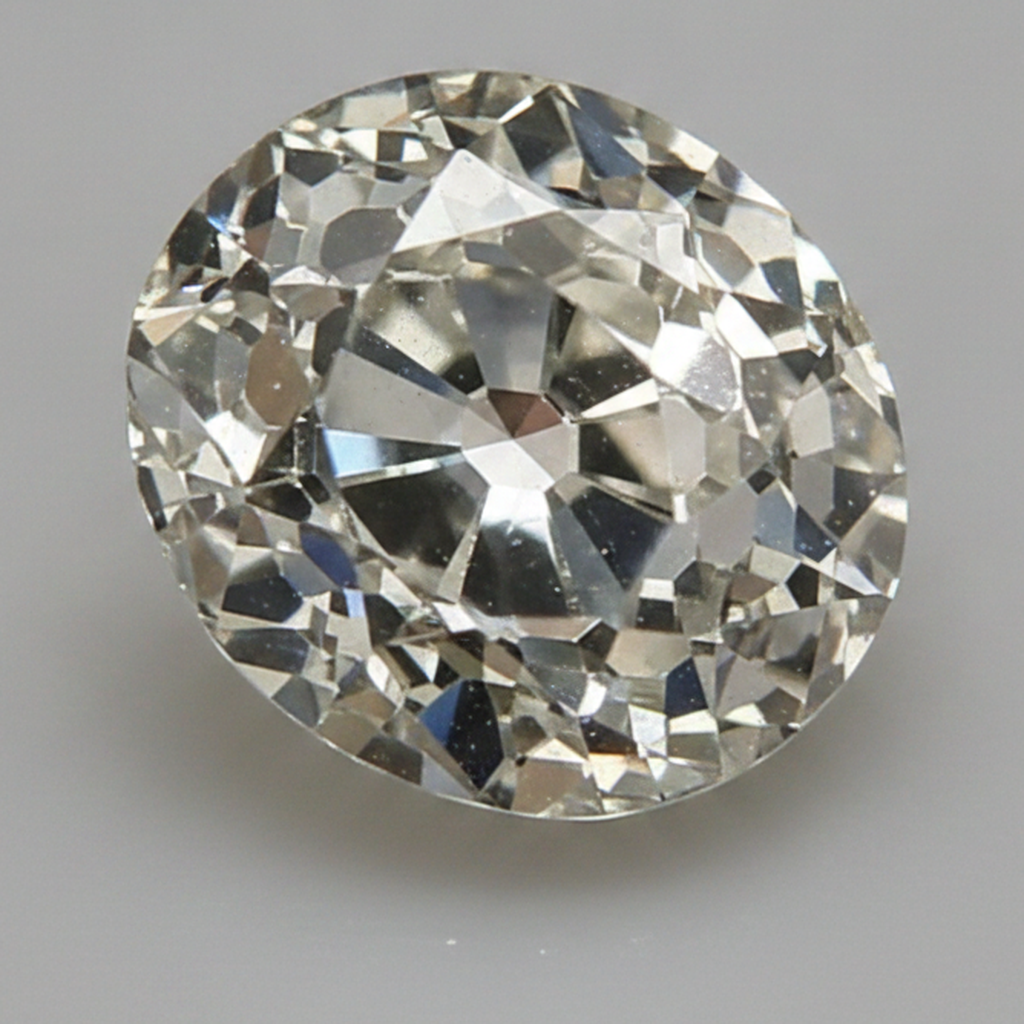 Diamante sciolto rotondo Vecchio Minatore autentico H VS1 da 8 carati