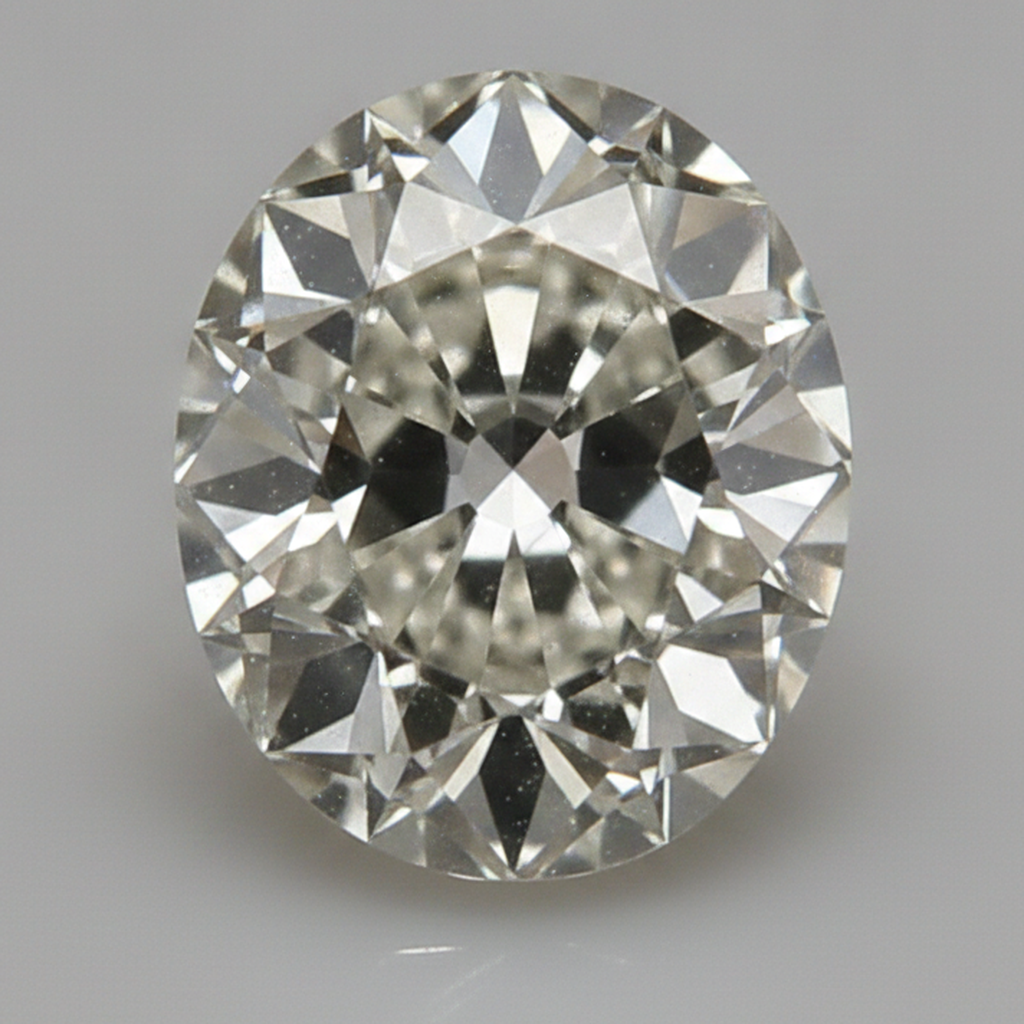 Diamante sciolto rotondo Vecchio Minatore autentico H VS1 da 8 carati