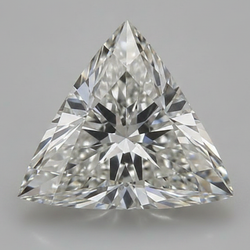 Diamante sciolto estratto dalla terra, naturale, 6 carati, taglio Trilliant, F VS1