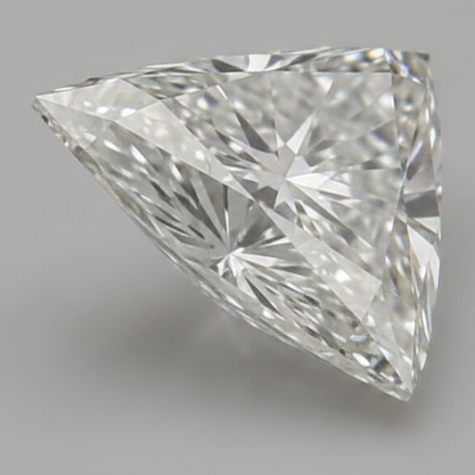 Diamante sciolto estratto dalla terra, naturale, 6 carati, taglio Trilliant, F VS1