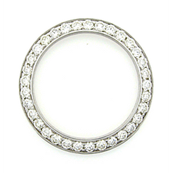 Raffinato Pavé Brillante Orologio – 2 carati Stainless Steel