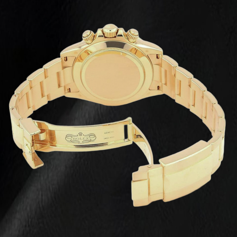 Rolex Cosmograph Daytona 116508 40 mm Orologio in Oro Giallo con Quadrante in Madreperla Nera