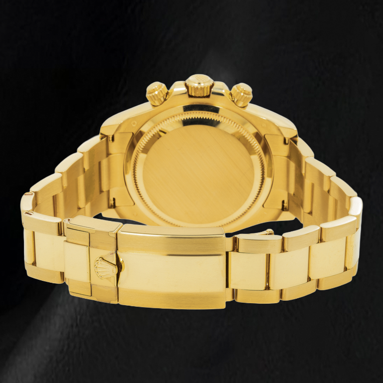 Rolex Cosmograph Daytona 126508 Orologio 40 mm in Oro Giallo con Quadrante Nero