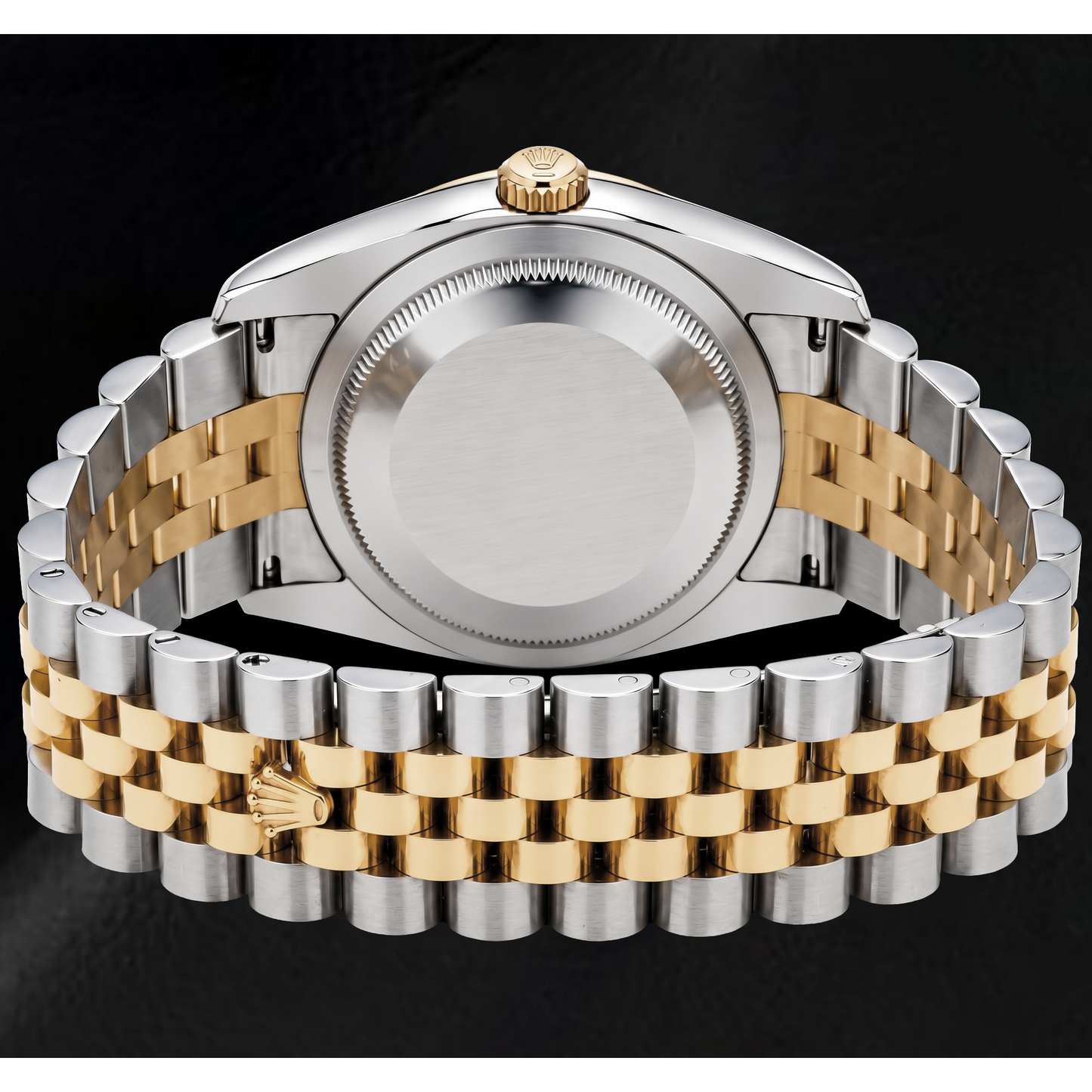 Rolex Datejust 116233 36 mm Orologio Bicolore Quadrante Argento con Diamanti
