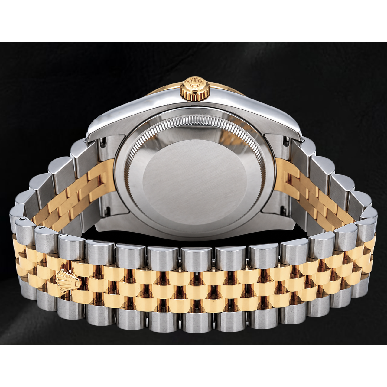 Rolex Datejust 116233 Orologio Bicolore 36 mm Quadrante con Diamanti Argento