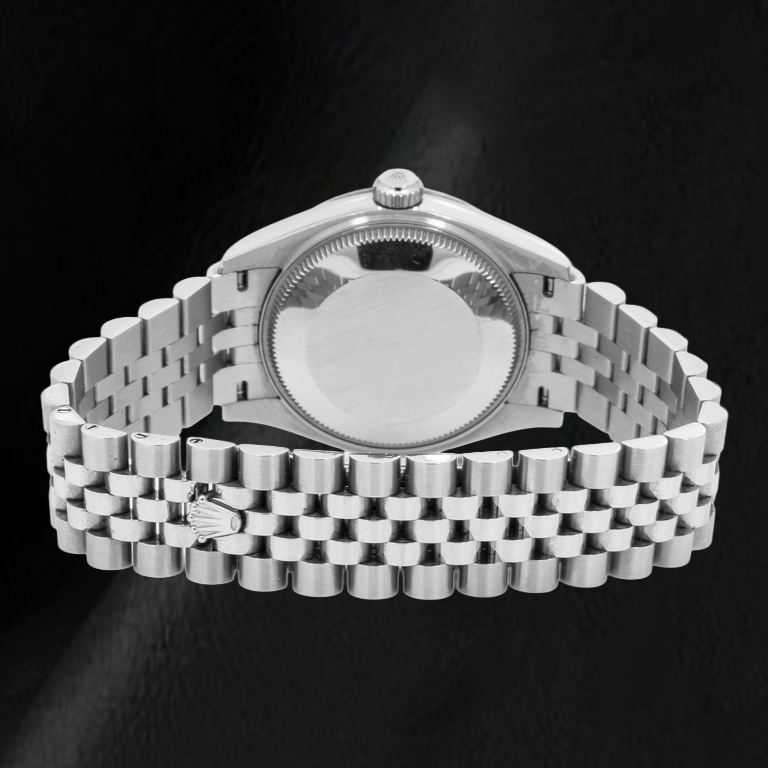 Rolex Datejust 116234 36 mm Orologio in Acciaio Inossidabile con Quadrante con Diamanti in Madreperla Bianca