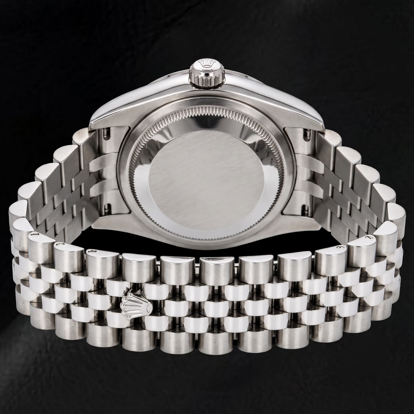 Rolex Datejust 116234 Orologio da 36 mm in Acciaio Inossidabile con Quadrante Floreale Marrone e Numeri Arabi