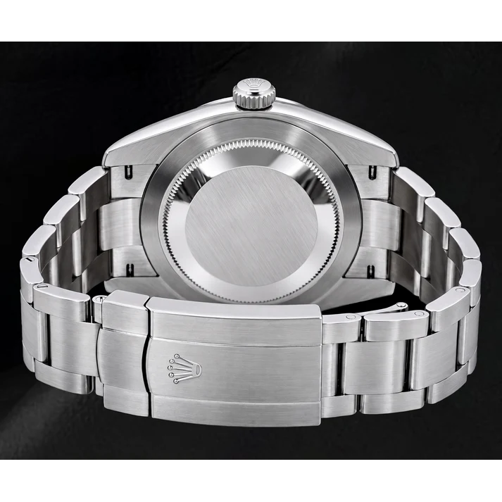 Rolex Datejust 116300 41 mm Orologio in Acciaio Inossidabile con Quadrante Blu con Numeri Romani