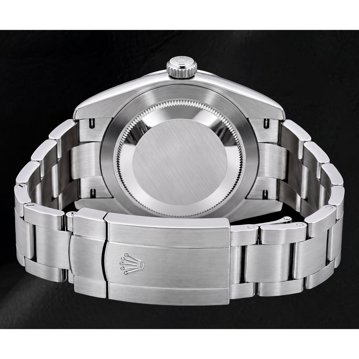 Rolex Datejust 116300 41 mm Orologio in Acciaio Inossidabile con Quadrante Pavé di Diamanti e Numeri Romani