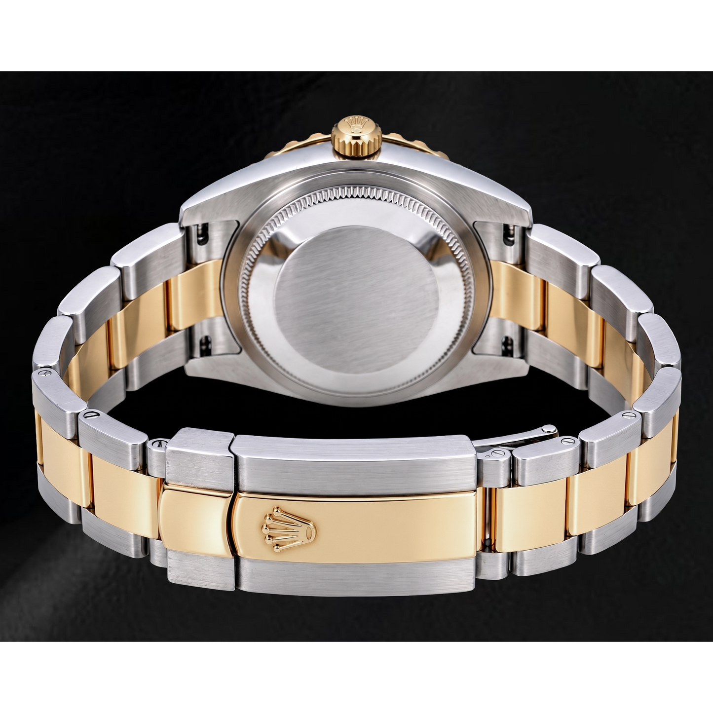 Rolex Datejust 126333 41 mm Orologio Bicolore con Quadrante Nero Luminescente