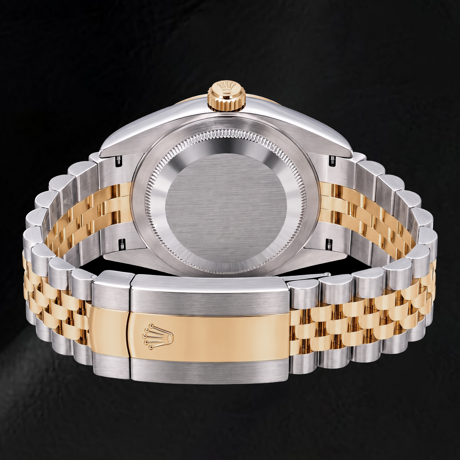 Rolex Datejust 126333 Orologio 41 mm Bicolore con Quadrante Nero Luminescente