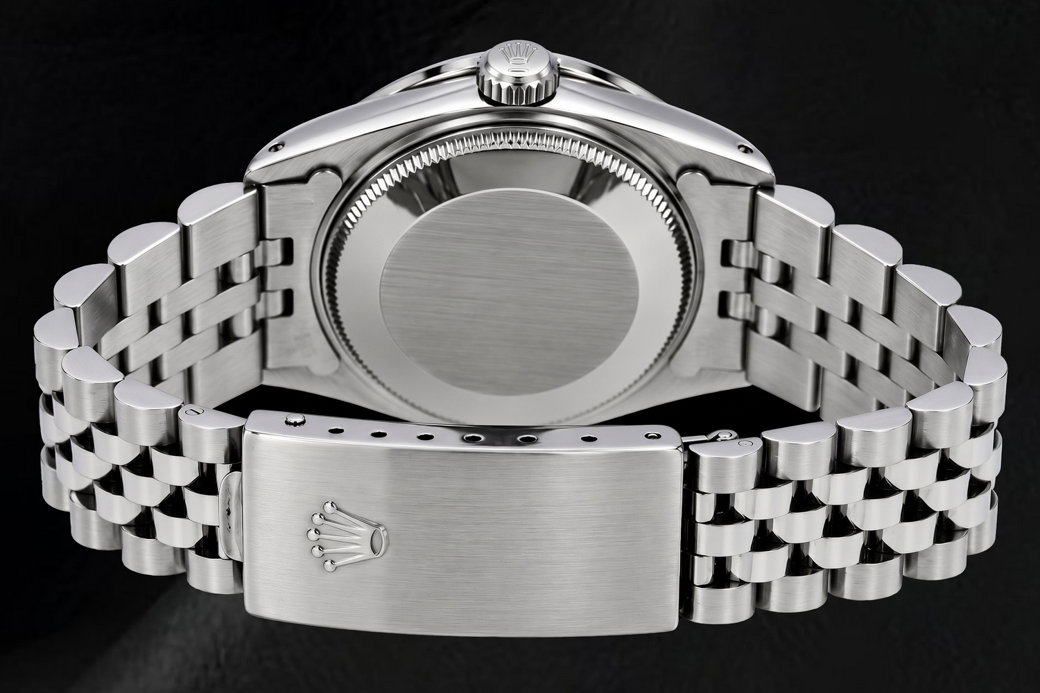 Rolex Datejust 1601 36 mm Orologio in Acciaio Inossidabile con Quadrante con Diamanti Nero