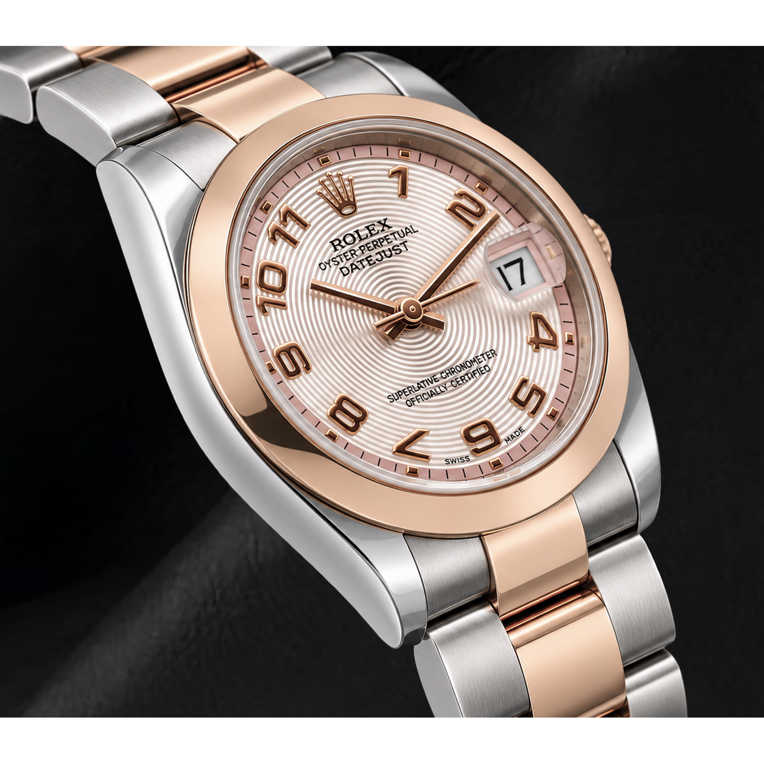 Rolex Datejust 31 mm 178241 Orologio Bicolore Quadrante Rosa con Numeri Arabi