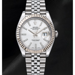 Rolex Datejust 41mm 126334 Orologio in Oro e Acciaio Inossidabile con Quadrante Argento