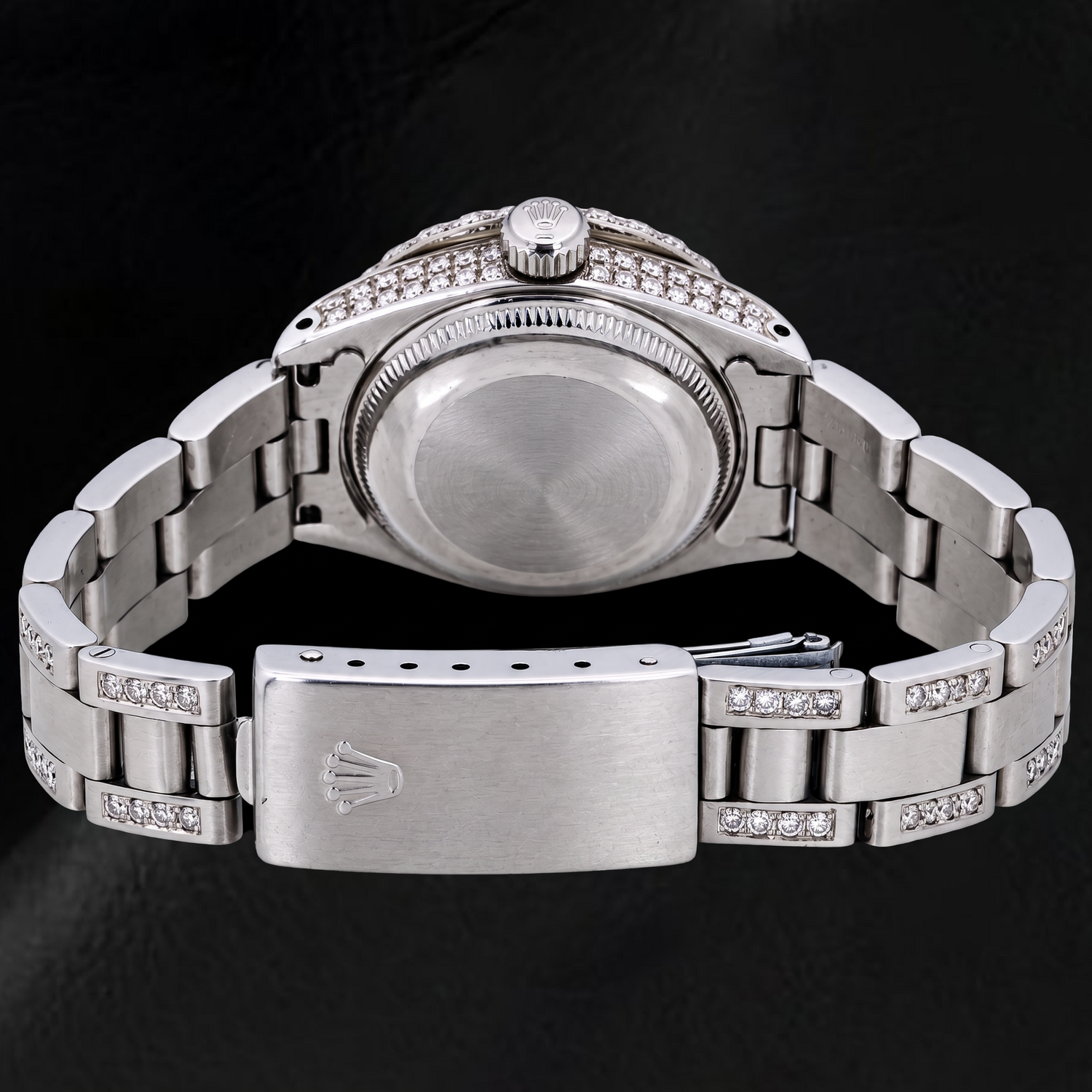 Rolex Datejust 6916 26mm Orologio in Acciaio Inossidabile con Quadrante Rosso con Diamanti