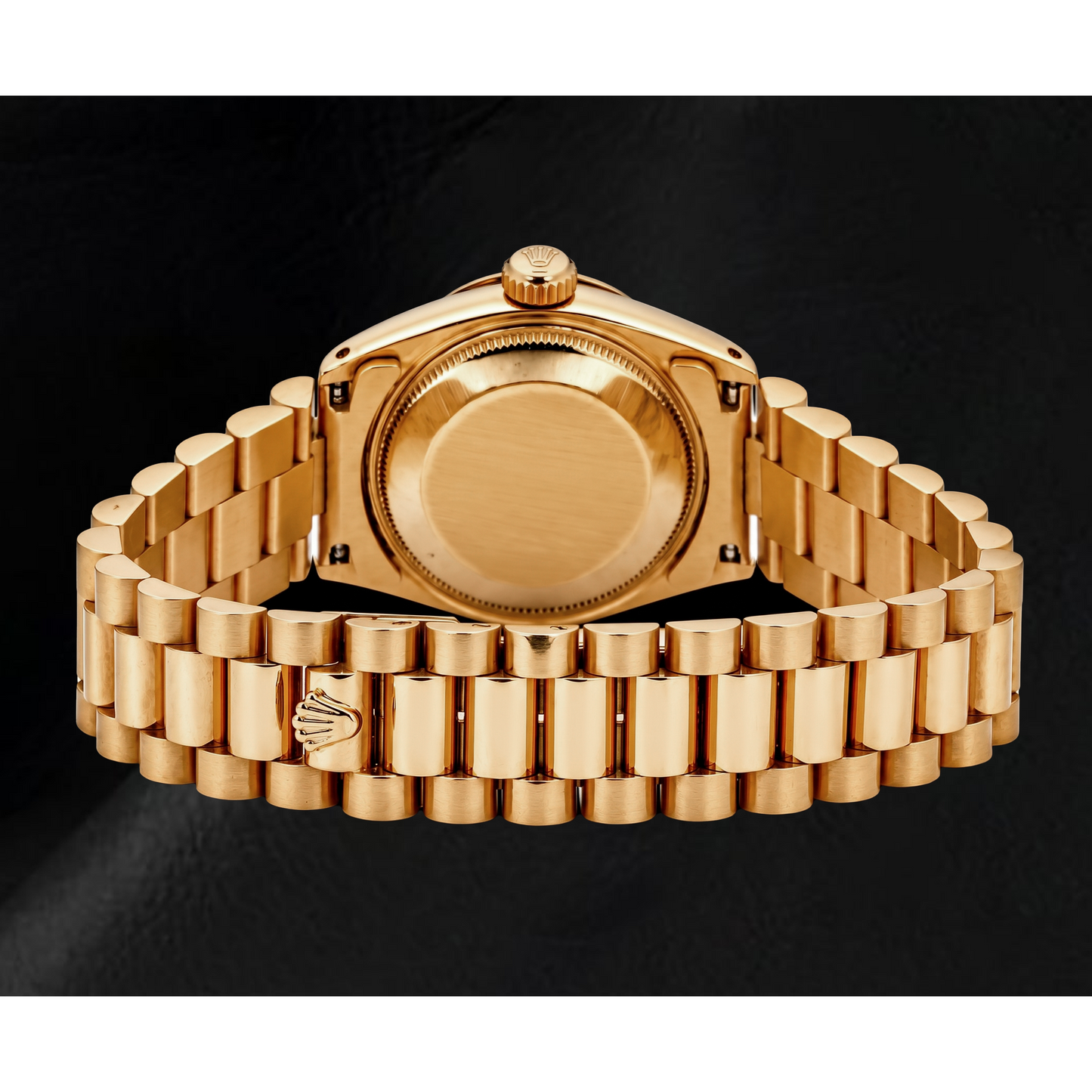 Rolex Datejust 6917 26 mm Orologio in Oro Giallo con Quadrante con Diamanti a Filo in Madreperla Bianca