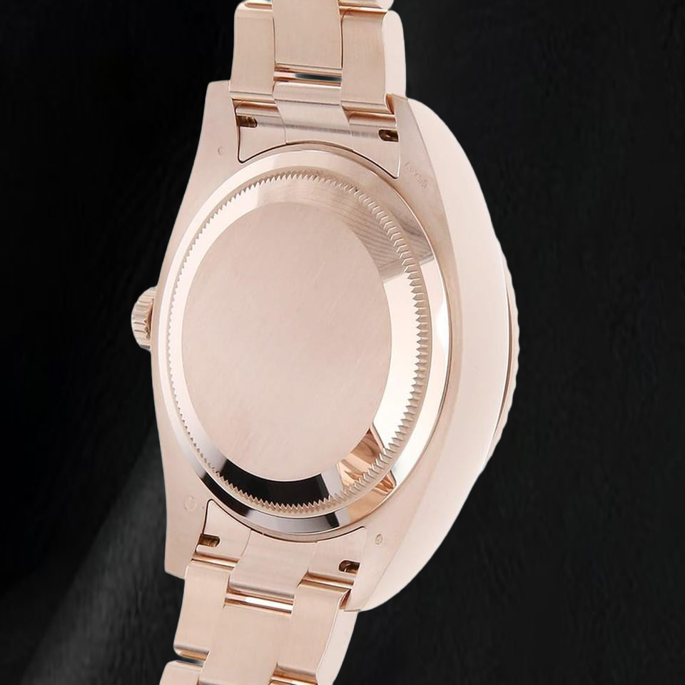 Rolex Sky-Dweller 326935 42 mm Orologio in Oro Rosa con Quadrante Cioccolato con Indici a Bastone