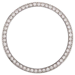 Uomo Diamante Fine VVS Orologio di Lusso 3 carati in Stainless
