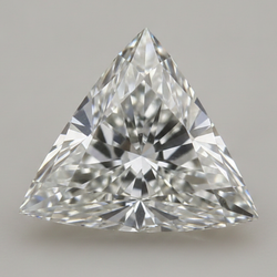 Diamante Naturale estratto dalla terra, taglio Trillion, sciolto, scintillante, G VS1, 5 carati